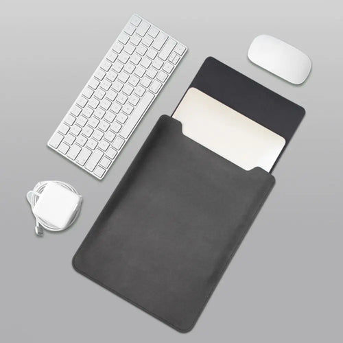 13 14 15 inch Laptop Sleeve Case Ultra Thin PU Leather Ultrabook Cover
