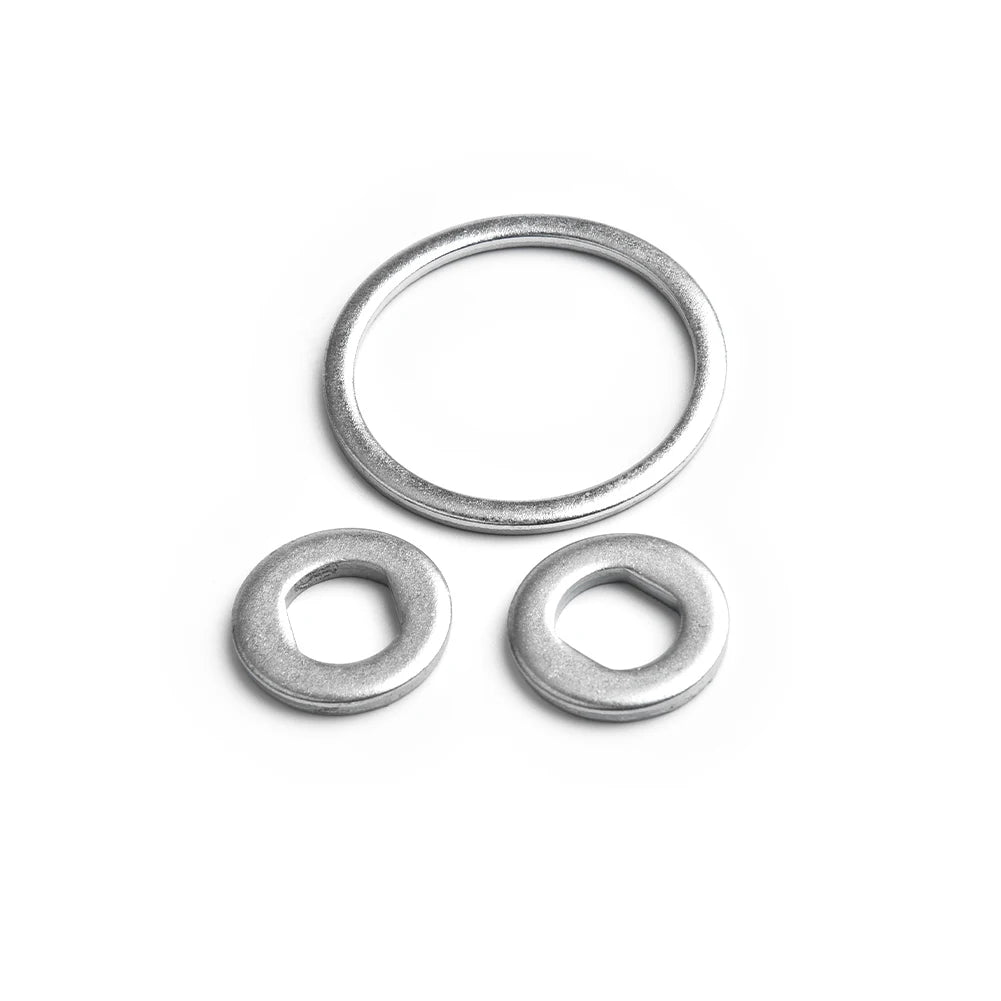 E-Bike Hub Motor Axle M12/M14 Lock Nut & Lock Washer & Spacer & Nut