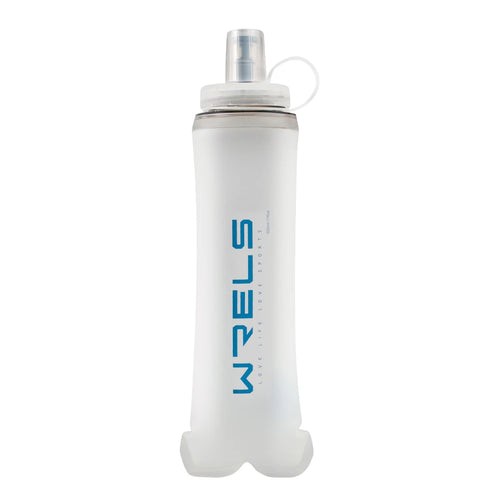1pc New Large Caliber Soft Water Bottle Collapsible Convenient Sports