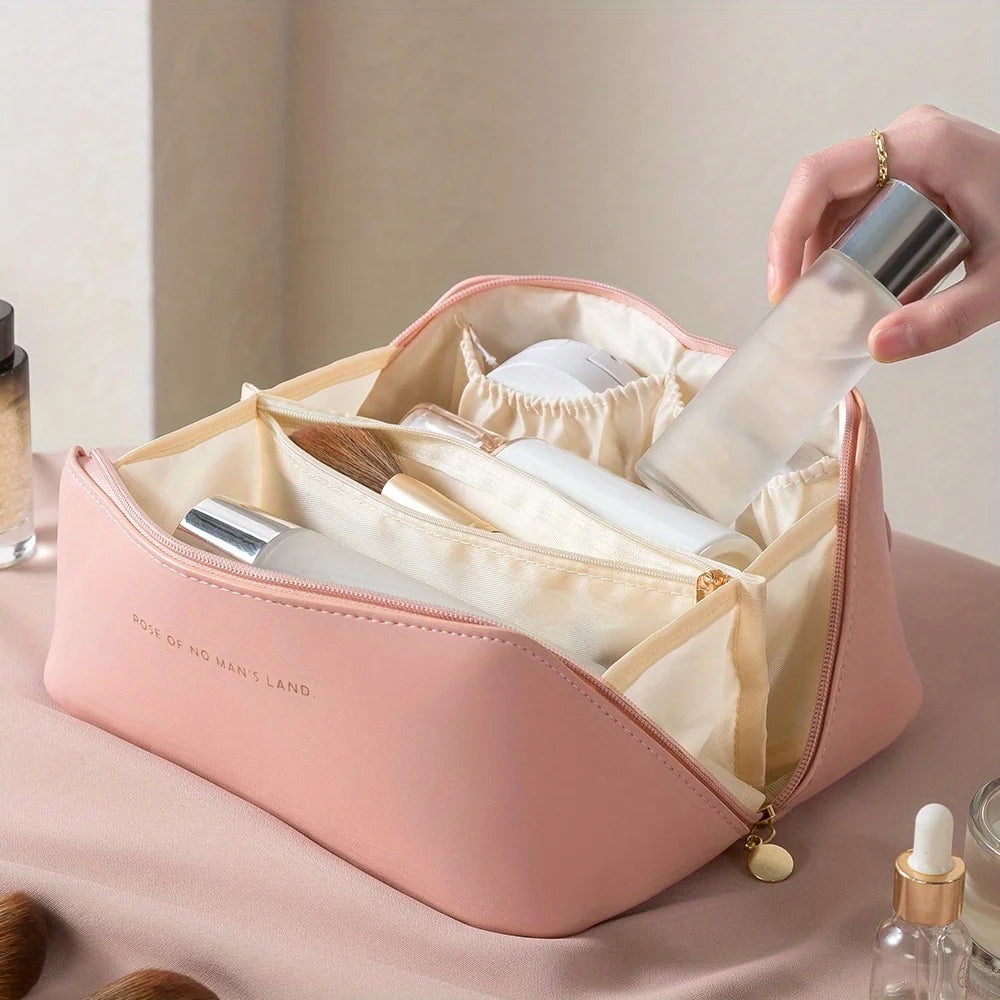 Makeup Organizer Female Toiletry Kit Bag Make Up Case Storage Pouch