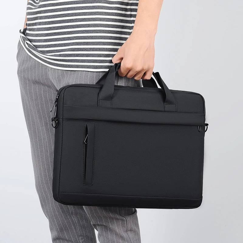 Laptop Tote Bag, Business Briefcase, Adjustable Shoulder Straps,