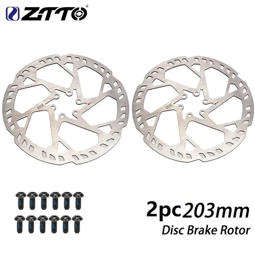 MTB E-Bike 2.3mm Disc Brake Rotor Thicken 140mm160mm 180mm 203mm 220mm