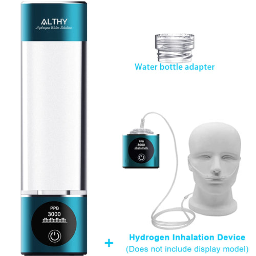 ALTHY Hydrogen Water Generator Bottle DuPont SPE+PEM Dual Chamber