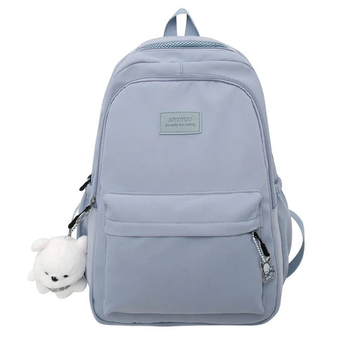 New Female Fashion Lady High Capacity Waterproof College Backpack