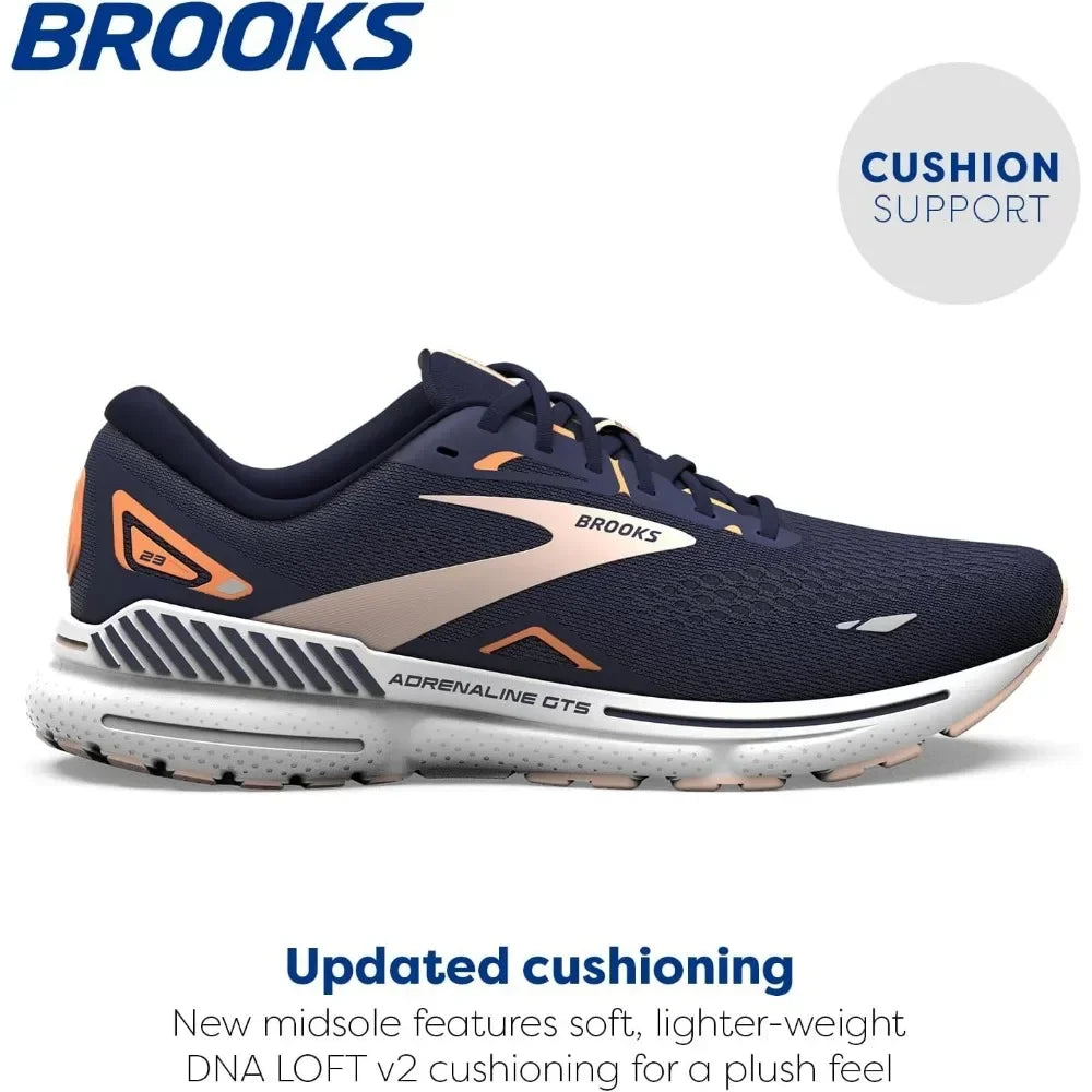 Brooks Women’s Adrenaline GTS 23 Provides A Lightweight Feel and