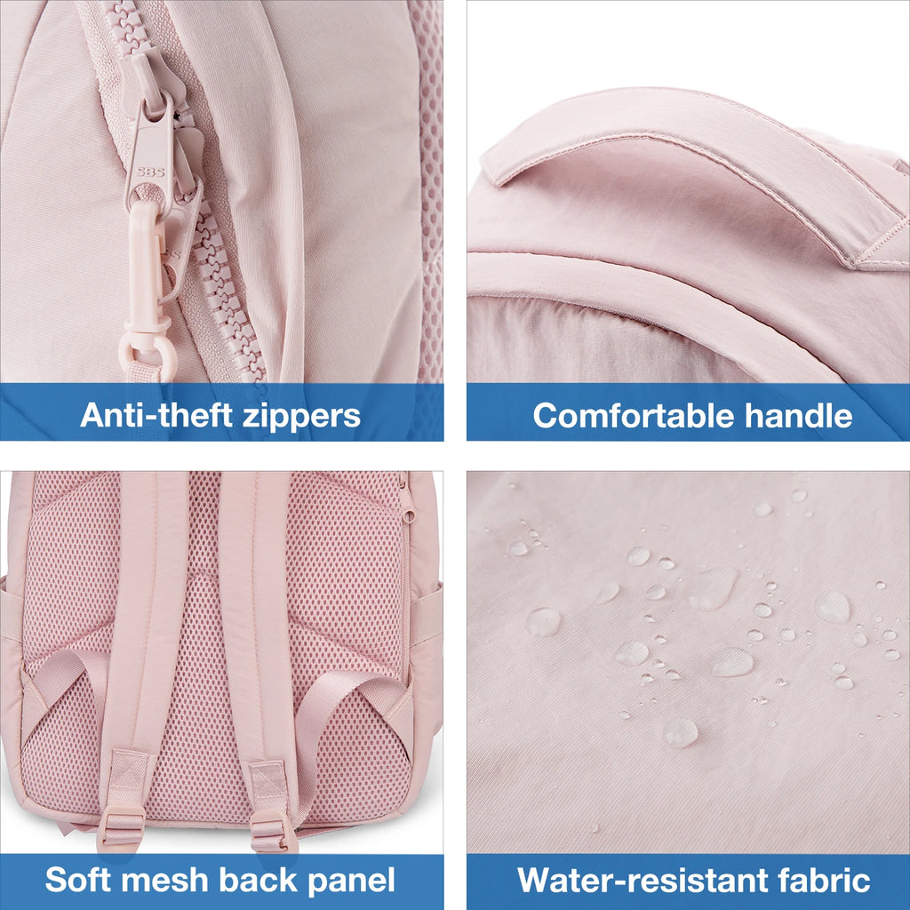 BAGSMART Cute Backpack for Women School College Anti-theft Travel