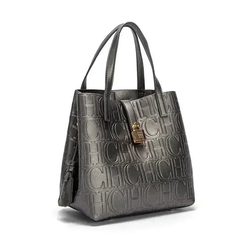 CH Ladies Handbag Bucket Bag Large Capacity Letter Element Ladies