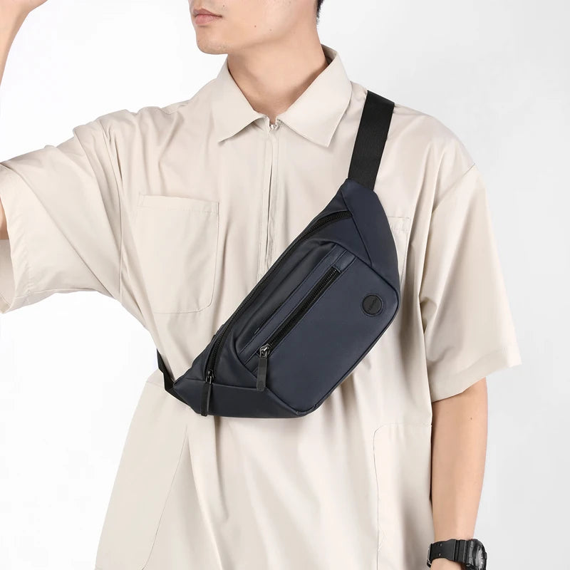 Unisex Waterproof Waist Bag Pack Male Belt Pouch Ladies Kangaroo Hip