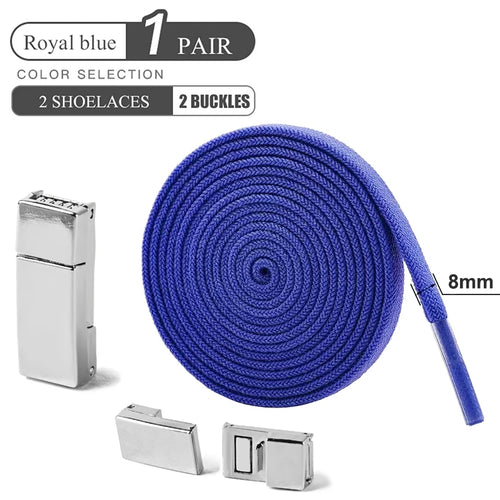 Magnetic Buckle No Tie Shoe Laces Elastic Shoelaces Without Ties Laces