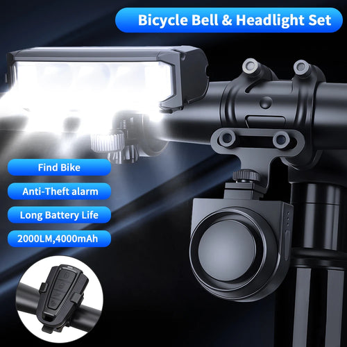 Bicycle Vibration Alarm USB Rechargeable Wireless Anti-theft