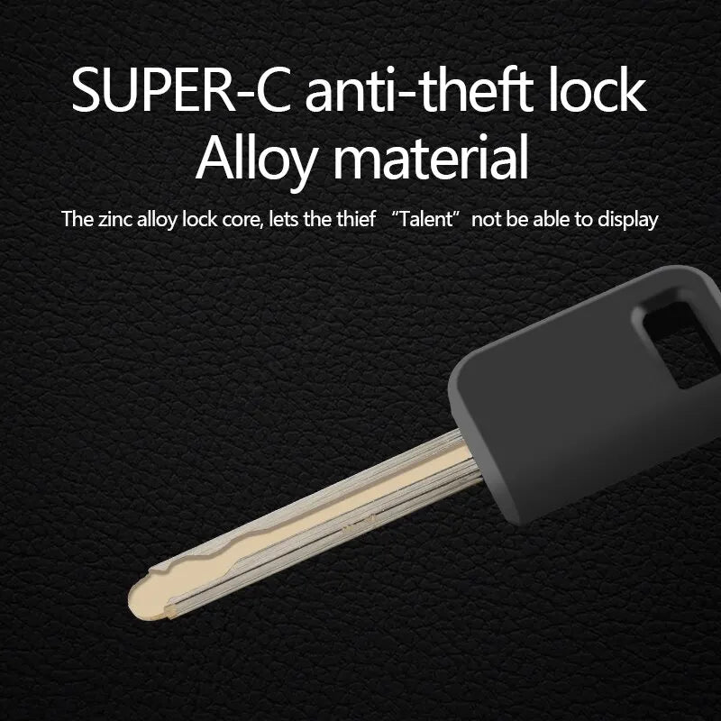 Bike Foldable Lock Anti-theft Electric E-Bike Chain Cable Padlock