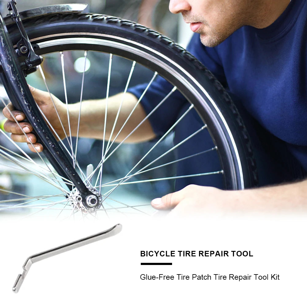 Bicycle Tire Repair Kit MTB Cycling Flat Tyre Repair Rubber Patch Glue