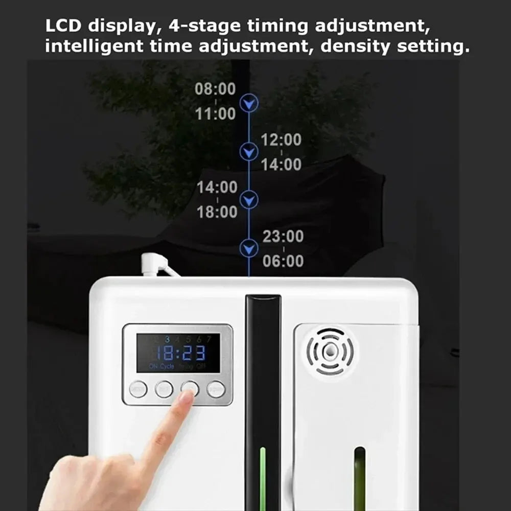 160ml Waterless Scent Diffuser Bluetooth Wall-Mounted Fragrance