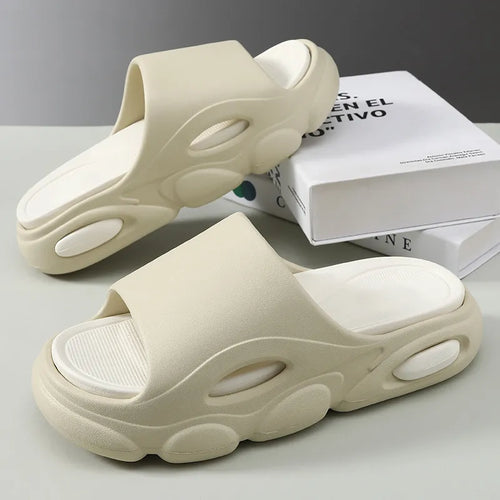 Comwarm Platform Soft Eva Slippers Women Men Fashion Flip Flops Unisex
