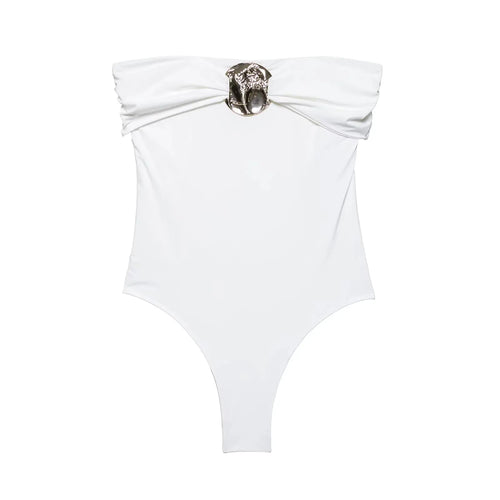 TRAF Off Shoulder Bodysuit Women Backless Sexy Women's Bodysuits