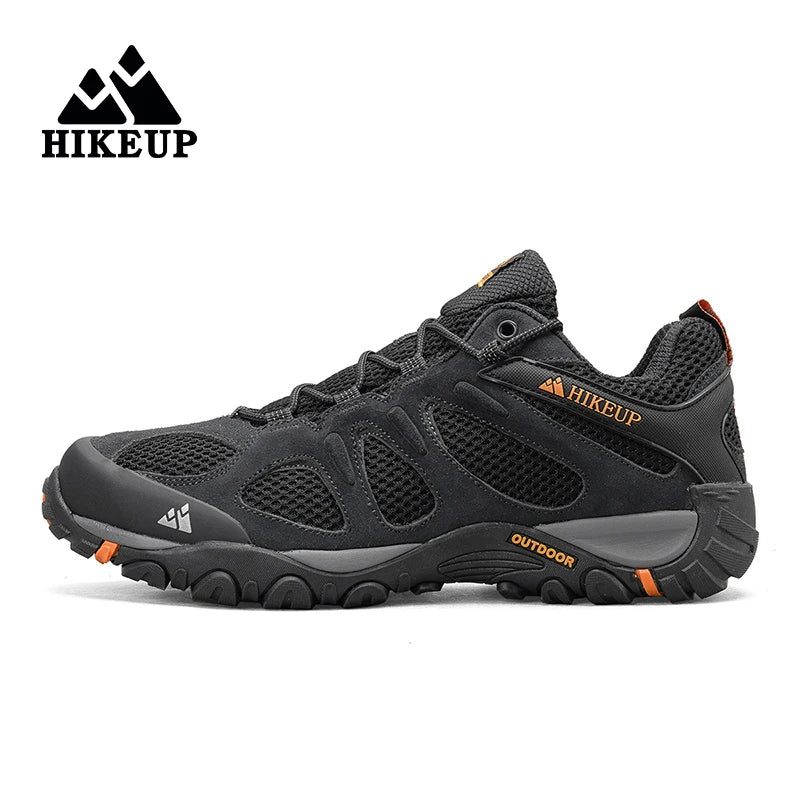HIKEUP New Non-slip Wear Resistant Men‘s Outdoor Hiking Shoes