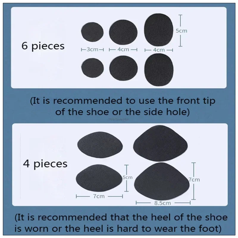 Shoe Patch Vamp Repair Sticker Subsidy Sticky Shoes Insoles Heel