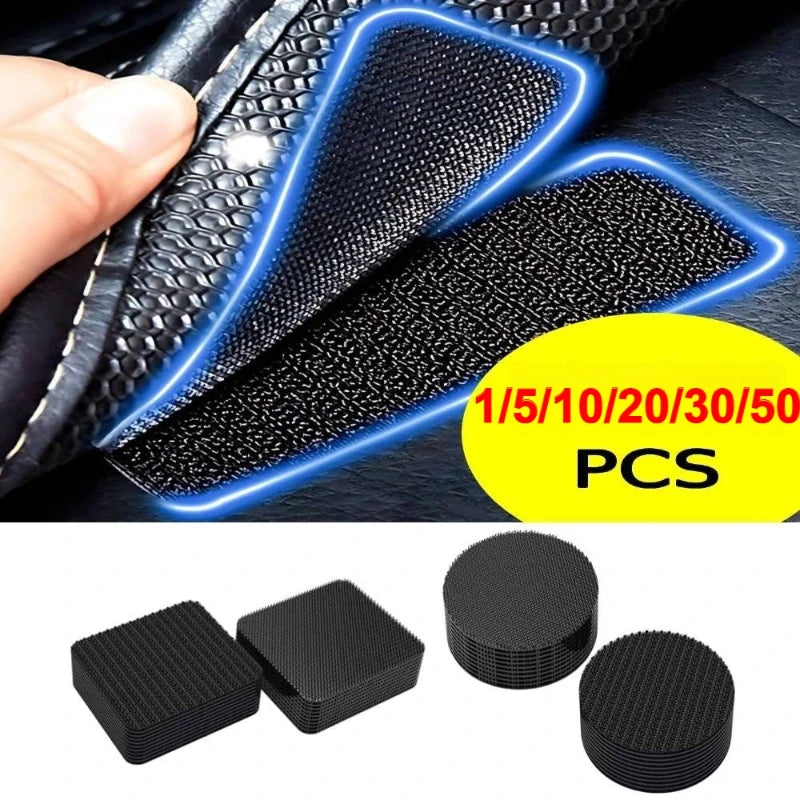 Black Adhesive Tape Household Use Touches Fastener Pad Fixed Patch