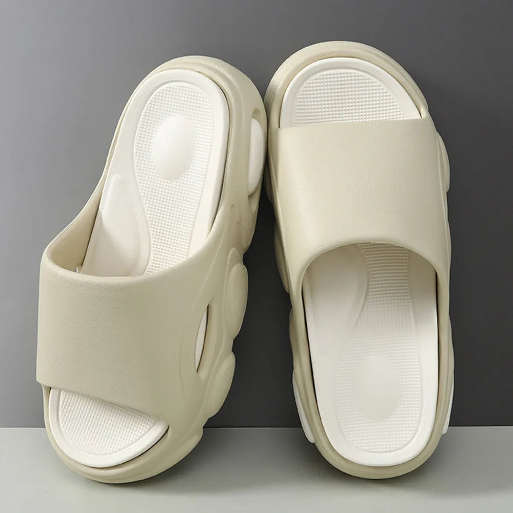 Comwarm Platform Soft Eva Slippers Women Men Fashion Flip Flops Unisex