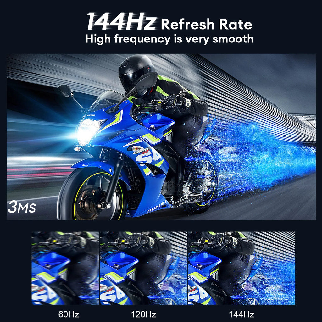 ZEUSLAP 16" 2.5K 144hz Portable Monitor 2560*1600 16:10 100%sRGB