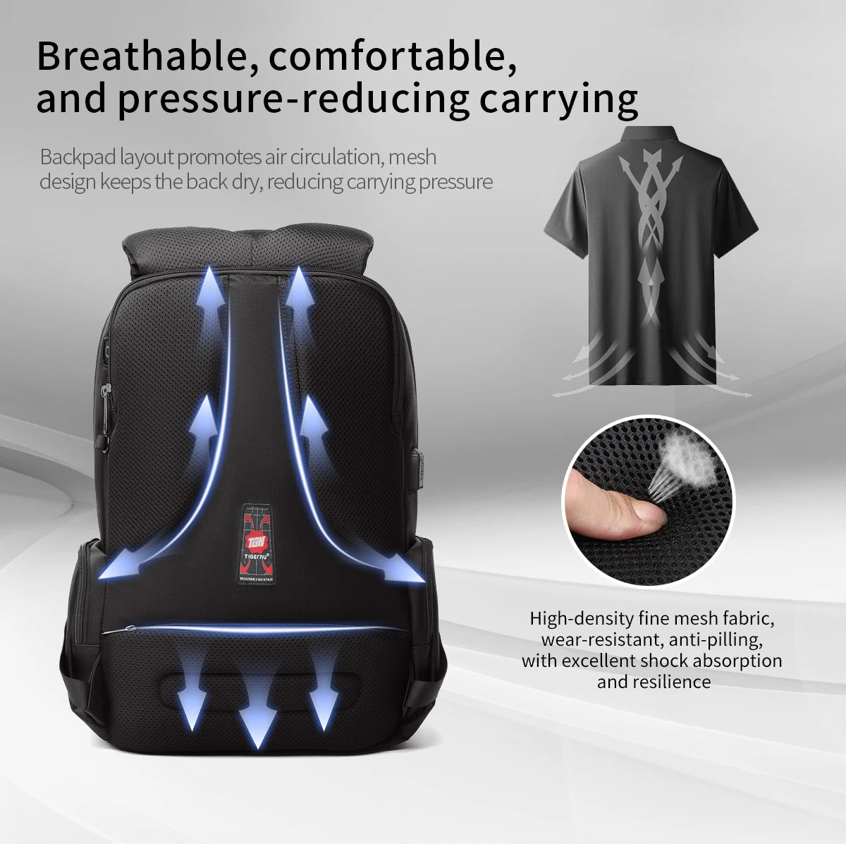 Lifetime Warranty Backpack For Men Laptop Backpack Bag Male Travel