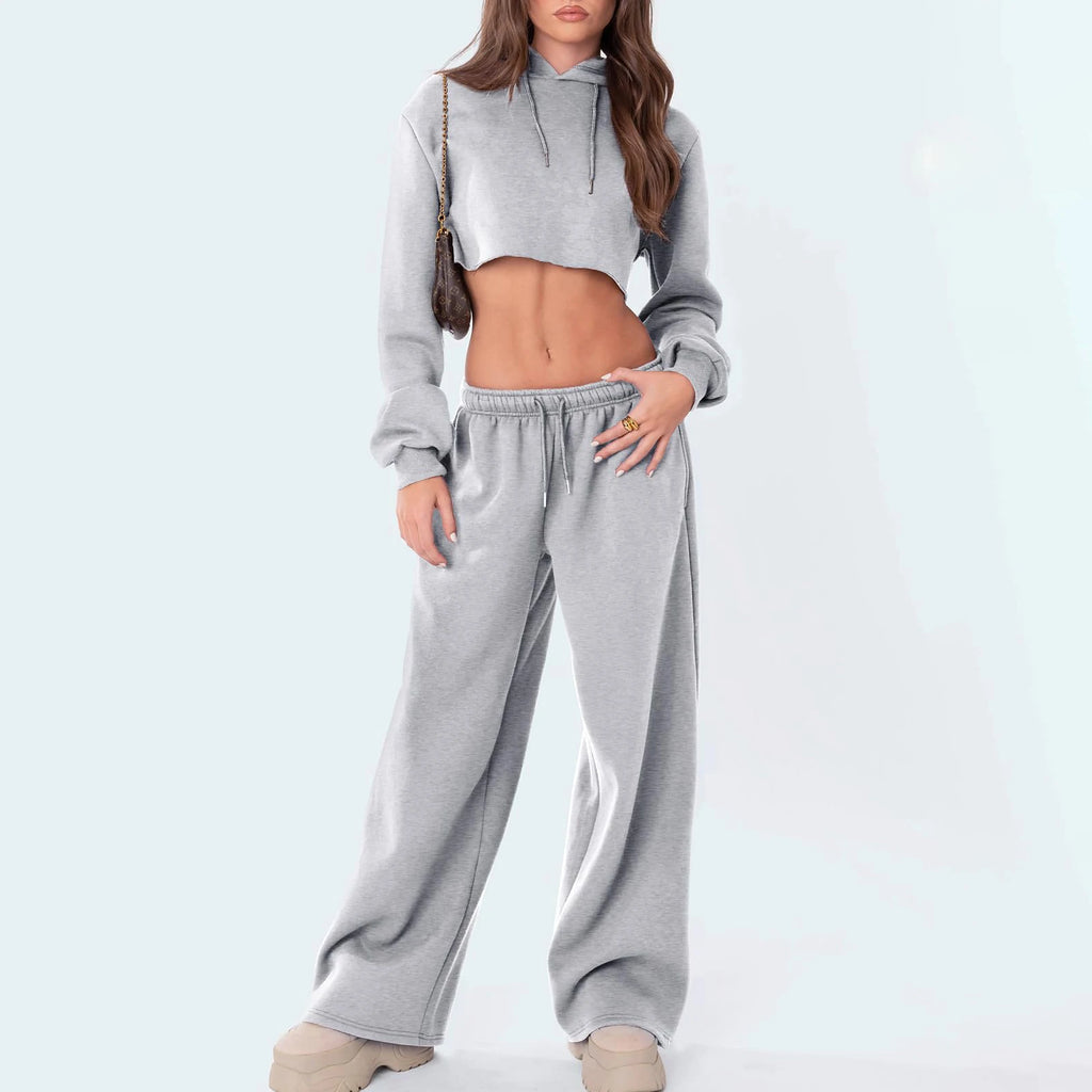 Fashion Women's Casual Pants Joggers Sweatpants Solid Color Drawstring
