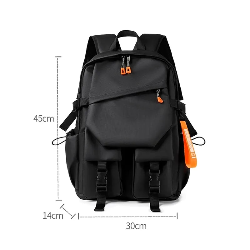 Luxury Men's Backpack High Quality 15.6 Laptop Backpack High-capacity