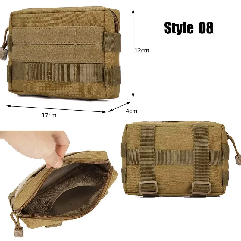 OPHIDIAN Bags Molle Pouches Gear Waist Bag Men Phone Pouch Camping