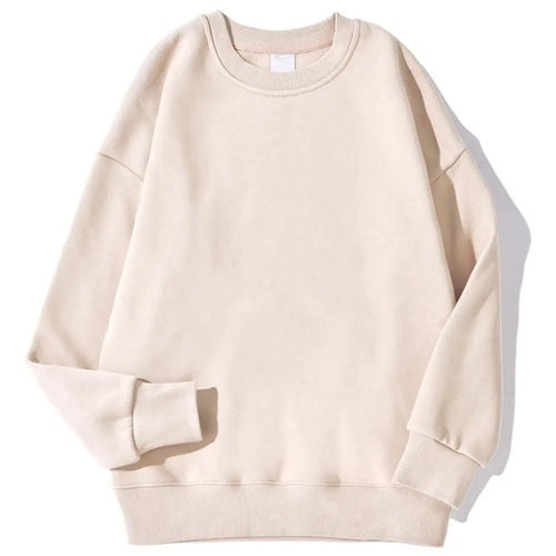Autumn Winter Womens Solid Hoodie Fashion Warm Fleece Pullover Soft