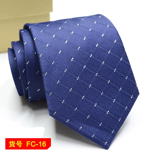67 Styles Men's Ties Solid Color Stripe Flower Floral 7-8cm Jacquard