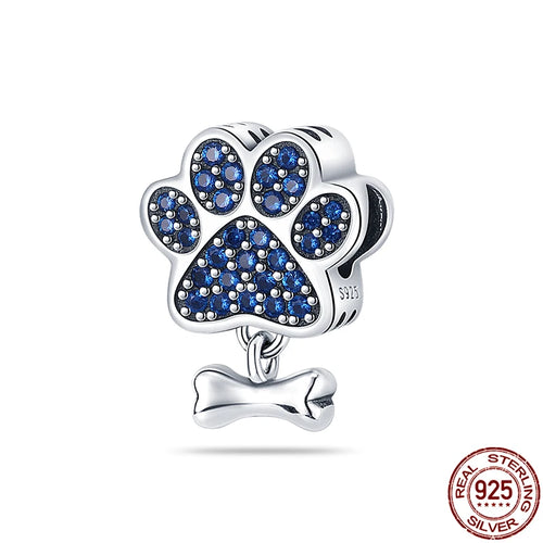 925 Sterling Silver Chameleon Luminous Firefly Butterfly Charms Beads