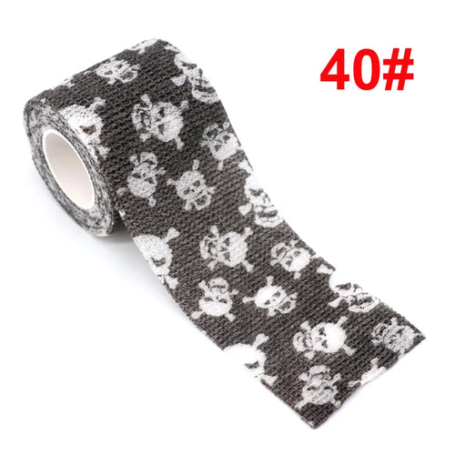 Animal Pattern Printed Self Adhesive Elastic Bandage 4.5m Sports Wrap