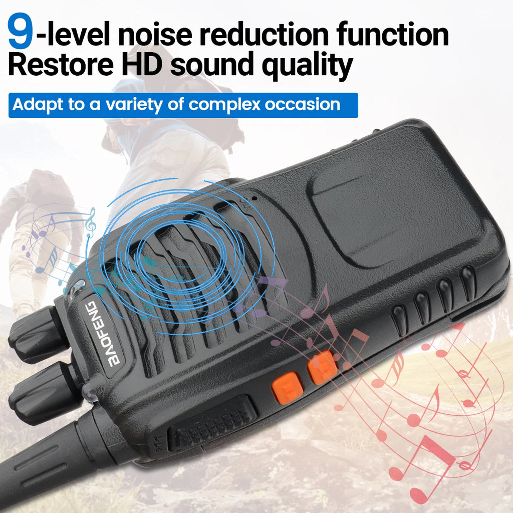 Baofeng BF-888S Pro Walkie Talkie Wireless Copy Frequency Long Range