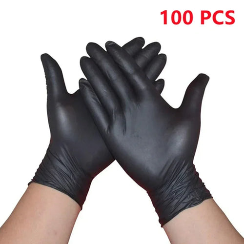 50/100PCS Disposable Gloves Nitrile Gloves for