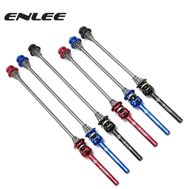 ENLEE Titanium Ti Skewer QR Bicycle Quick Release Skewer Lever MTB