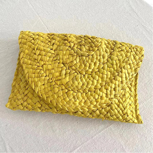Women Fashion Flap Envelope Bags Summer Beach Bag Handmade Wallet