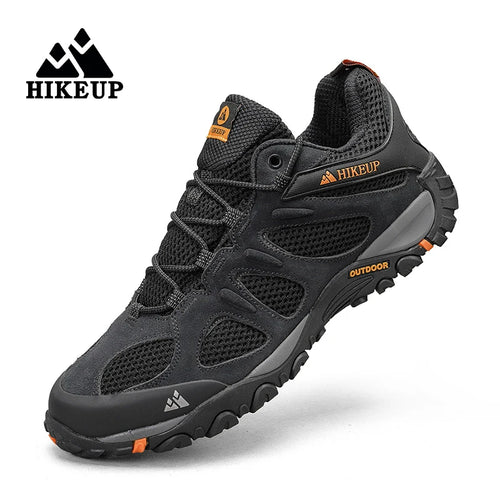HIKEUP New Non-slip Wear Resistant Men‘s Outdoor Hiking Shoes