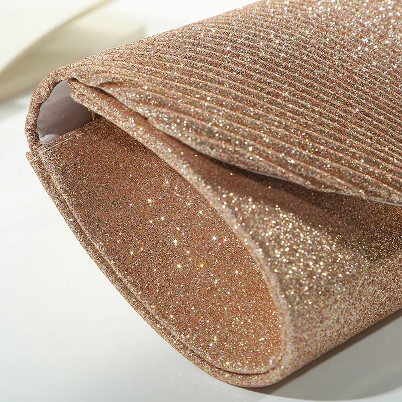 Fashion Elegant Clutch Bag New 2023 Hot Selling Chain Dinner Bag Bride