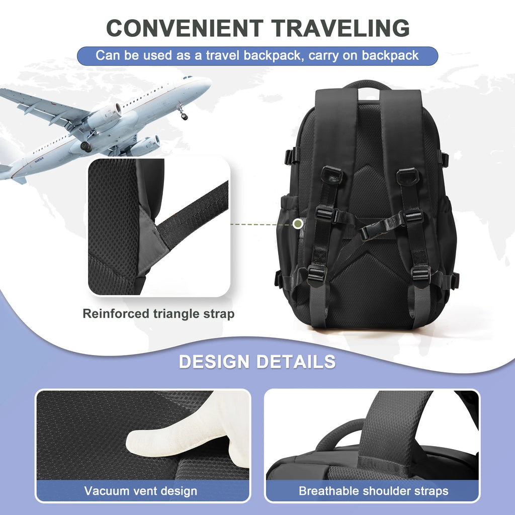 Travel Backpack for Women Men Business Backpack, Laptop Bag College