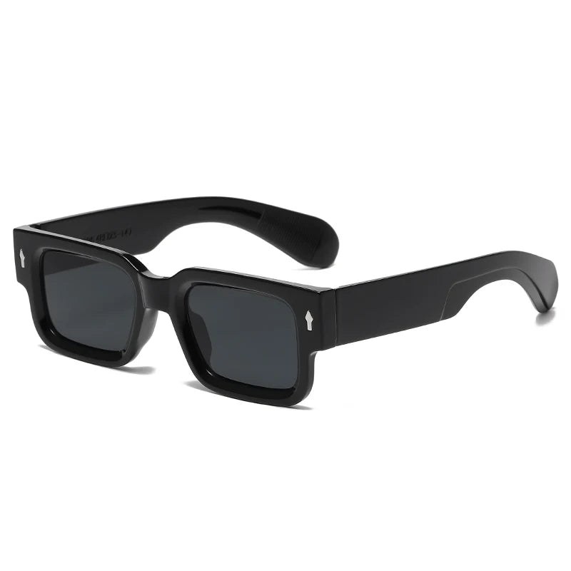 Fashion Retro Thick Leg Square Frame Sunglasses Men Women Popular