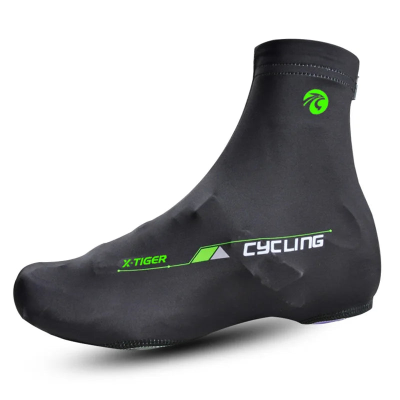X-TIGER Cycling Shoe Cover Winter Thermal Fleece MTB Bicycle Overshoes