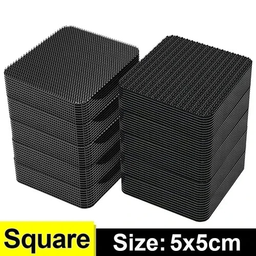 Black Adhesive Tape Household Use Touches Fastener Pad Fixed Patch