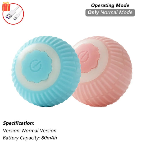 Cat Interactive Ball Training Self-moving Kitten Electric Cat Ball