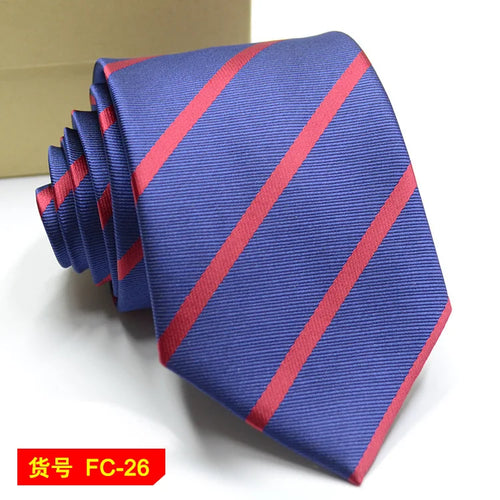 67 Styles Men's Ties Solid Color Stripe Flower Floral 7-8cm Jacquard