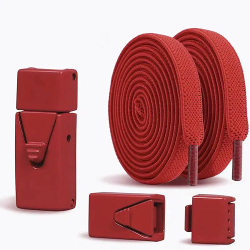 1/2 Pair 2025 No Tie Shoe Lace Press Lock Insert Fixed Shoelaces