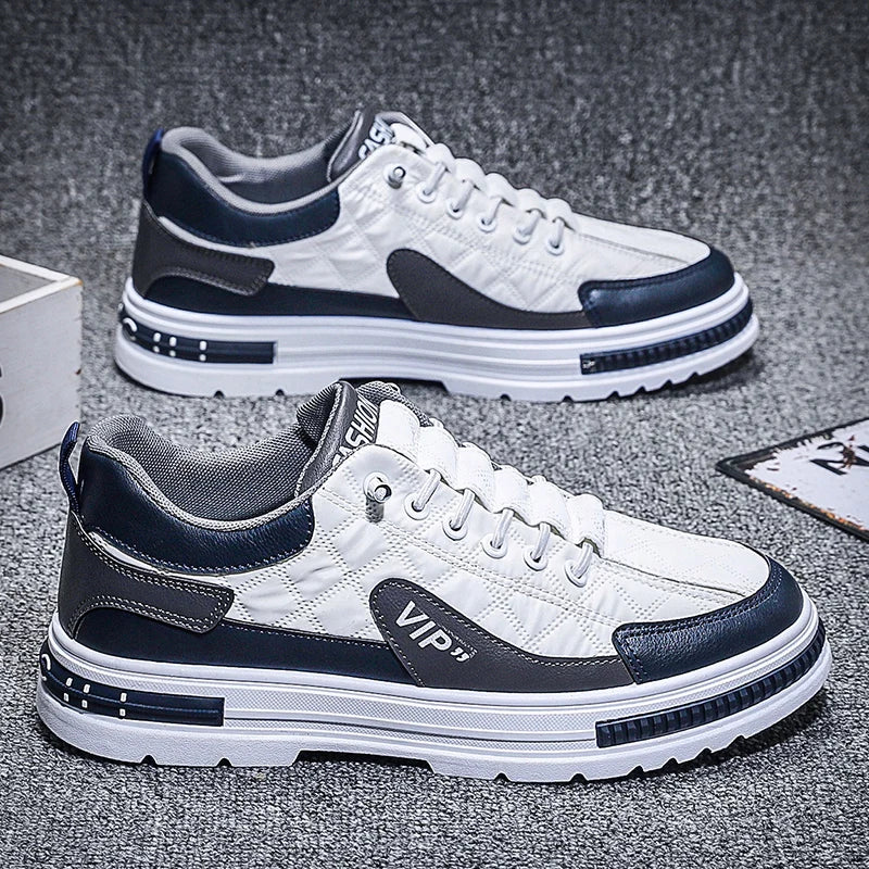 Mesh Lightweight Sneakers Elastic Band Platform Vulcanized Shoes Big