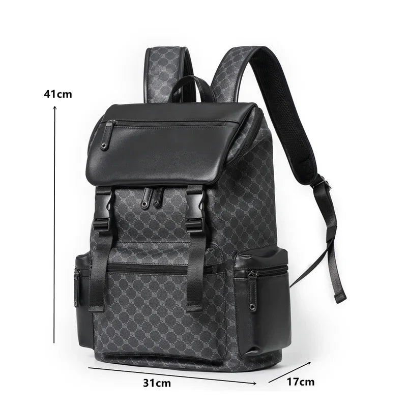 Luxury Fashion Backpacks for Men High Capacity Travel Backpack Men
