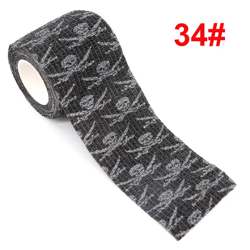 Animal Pattern Printed Self Adhesive Elastic Bandage 4.5m Sports Wrap