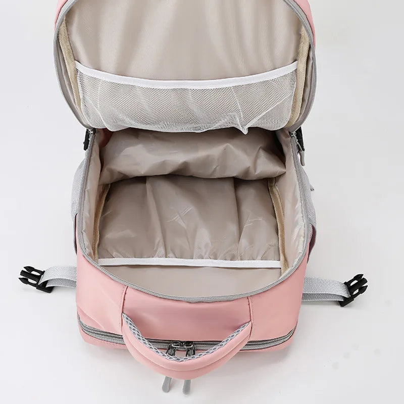 Casual Travel Backpack Women Large Capacity Waterproof Anti-Theft