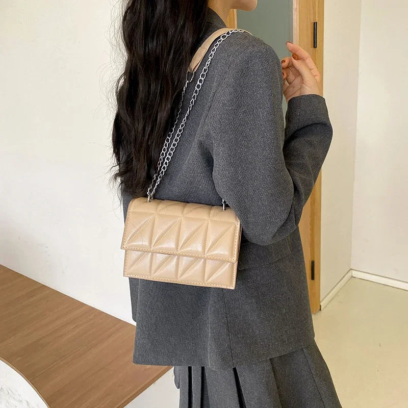 Designer Fashion Women Shoulder Bag Ladies PU Leather Handle Handbags